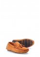 MirgeShoes Taba Bağcıksız Erkek Loafer Ayakkabı İçi Dışı Hakiki Süet Deri MRG01346131351