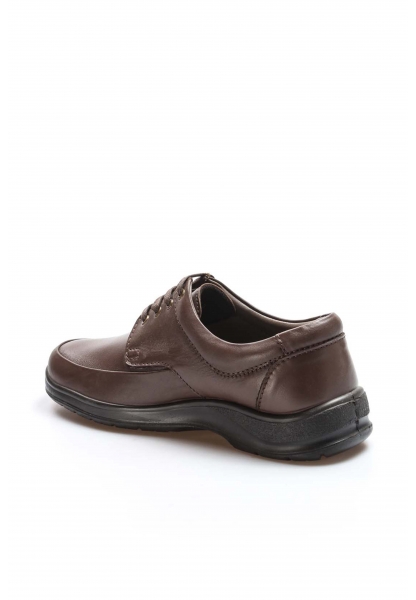 MirgeShoes Fındık Bağcıklı Erkek Casual Ayakkabı İçi Dışı Hakiki Deri MRG0196313115195