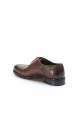 MirgeShoes Kahve Bağcıklı Erkek Klasik Ayakkabı İçi Dışı Hakiki Deri MRG011023131292