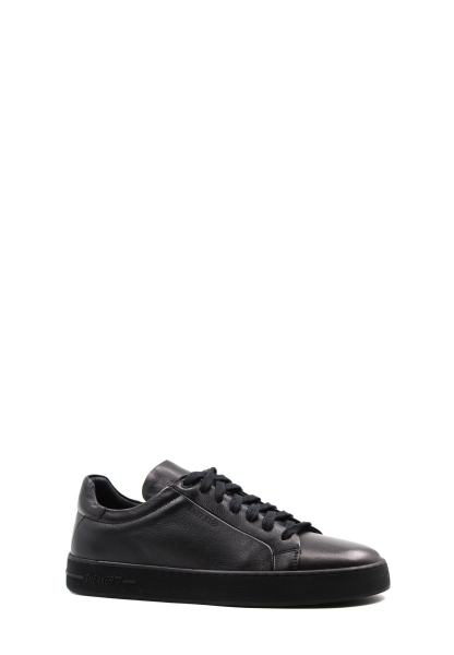 MirgeShoes Siyah Bağcıklı Erkek Casual Ayakkabı İçi Dışı Hakiki Deri MRG01949131613