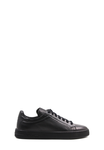 MirgeShoes Siyah Bağcıklı Erkek Casual Ayakkabı İçi Dışı Hakiki Deri MRG01949131613