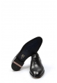 MirgeShoes Siyah Bağcıklı Erkek Klasik Ayakkabı İçi Dışı Hakiki Deri MRG014081318075122835