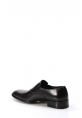 MirgeShoes Siyah Bağcıksız Erkek Klasik Ayakkabı İçi Dışı Hakiki Deri MRG014081318078122835