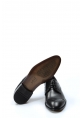 MirgeShoes Siyah Bağcıklı Erkek Klasik Ayakkabı İçi Dışı Hakiki Deri MRG0195213395