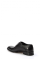 MirgeShoes Siyah Bağcıklı Erkek Klasik Ayakkabı İçi Dışı Hakiki Deri MRG0195213407