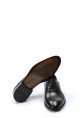 MirgeShoes Siyah Bağcıklı Erkek Klasik Ayakkabı İçi Dışı Hakiki Deri MRG0195213407