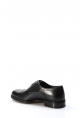 MirgeShoes Siyah Bağcıklı Erkek Klasik Ayakkabı İçi Dışı Hakiki Deri MRG011023131292