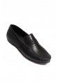MirgeShoes Siyah Erkek Loafer Ayakkabı İçi Dışı Kaliteli Hakiki Deri MRG01715131316