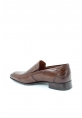 MirgeShoes Taba Bağcıksız Erkek Klasik Rugan Ayakkabı İçi Dışı Hakiki Deri MRG01847131876-00b