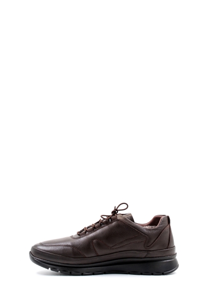 MirgeShoes Kahve Bağcıklı Erkek Casual Ayakkabı İçi Kürklü Dışı Hakiki Deri MRG018471113114262