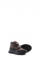 MirgeShoes Kahve Unisex Çocuk Cırtcırtlı Spor Bot İçi Kürklü Dışı Hakiki Deri MRG017421161151079