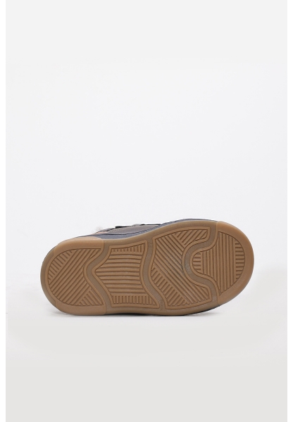 MirgeShoes Siyah Unisex Cırtcırtlı Çocuk Bot İçi Kürklü Dışı Hakiki Deri MRG01287112412932