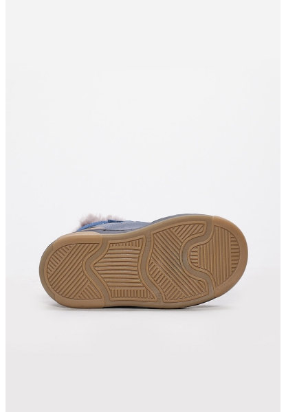 MirgeShoes Kot Unisex Cırtcırtlı Çocuk Bot İçi Kürklü Dışı Hakiki Deri MRG01287112412932