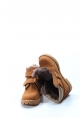 MirgeShoes Taba Unisex Çocuk Worker Bot İçi Kürklü Dışı Hakiki Nubuk Deri MRG0113611611113