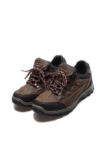 MirgeShoes Olive Bağcıklı Unisex Outdoor Bot Hakiki Deri MRG01247192415649