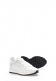 MirgeShoes Beyaz Bağcıklı Erkek Casual Ayakkabı Hakiki Deri MRG018531315287