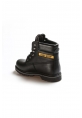 MirgeShoes Siyah Bağcıklı Erkek Worker Bot Kaymaz Taban Hakiki Deri MRG0110681913262