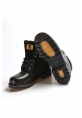 MirgeShoes Siyah Bağcıklı Erkek Worker Bot Kaymaz Taban Hakiki Deri MRG0110681913262