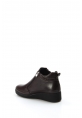 MirgeShoes Kahve Fermuarlı Kadın Dolgu Topuk Bot Kaliteli Hakiki Deri MRG0199319261468