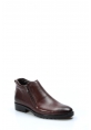 MirgeShoes Kahve Fermuarlı Erkek Klasik Bot Kaymaz Taban Hakiki Deri MRG018014131521