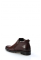 MirgeShoes Kahve Fermuarlı Erkek Klasik Bot Kaymaz Taban Hakiki Deri MRG018014131521