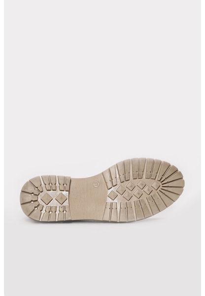 MirgeShoes Krem Lastikli Kadın Klasik Chelsea Bot Hakiki Deri MRG0127619261659