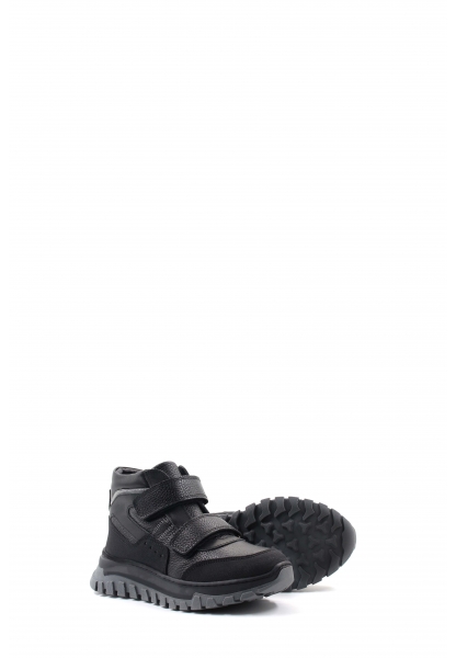 MirgeShoes Siyah Bantlı Unisex Outdoor Combat Bot Hakiki Deri MRG017421961151078