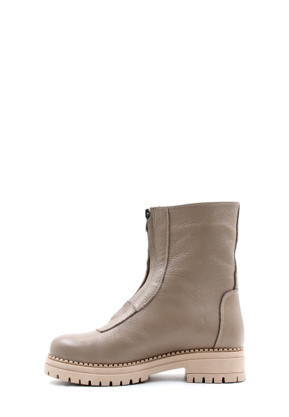 MirgeShoes Vizon Fermuarlı Kadın Klasik Bot Kaliteli Hakiki Deri MRG0127619261656