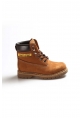 MirgeShoes Taba Bağcıklı Kadın Worker Bot Hakiki Nubuk Deri MRG011068197262