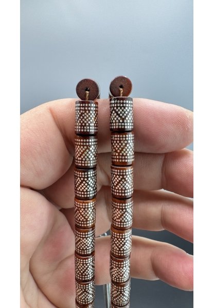 MirgeShoes Yoğun Gümüş Çakımlı Kesme Model Kuka Tesbih AHTES2180