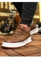 MirgeShoes Taba Bağcıklı Unisex Casual Ayakkabı Modelli Kalın BYZ Taban MRG010602358